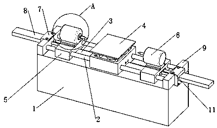 Perforating device for wooden products