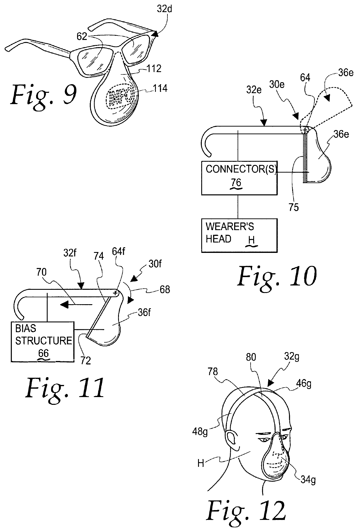 Method of controlling transmission of particles to and away from a person's frontal face region