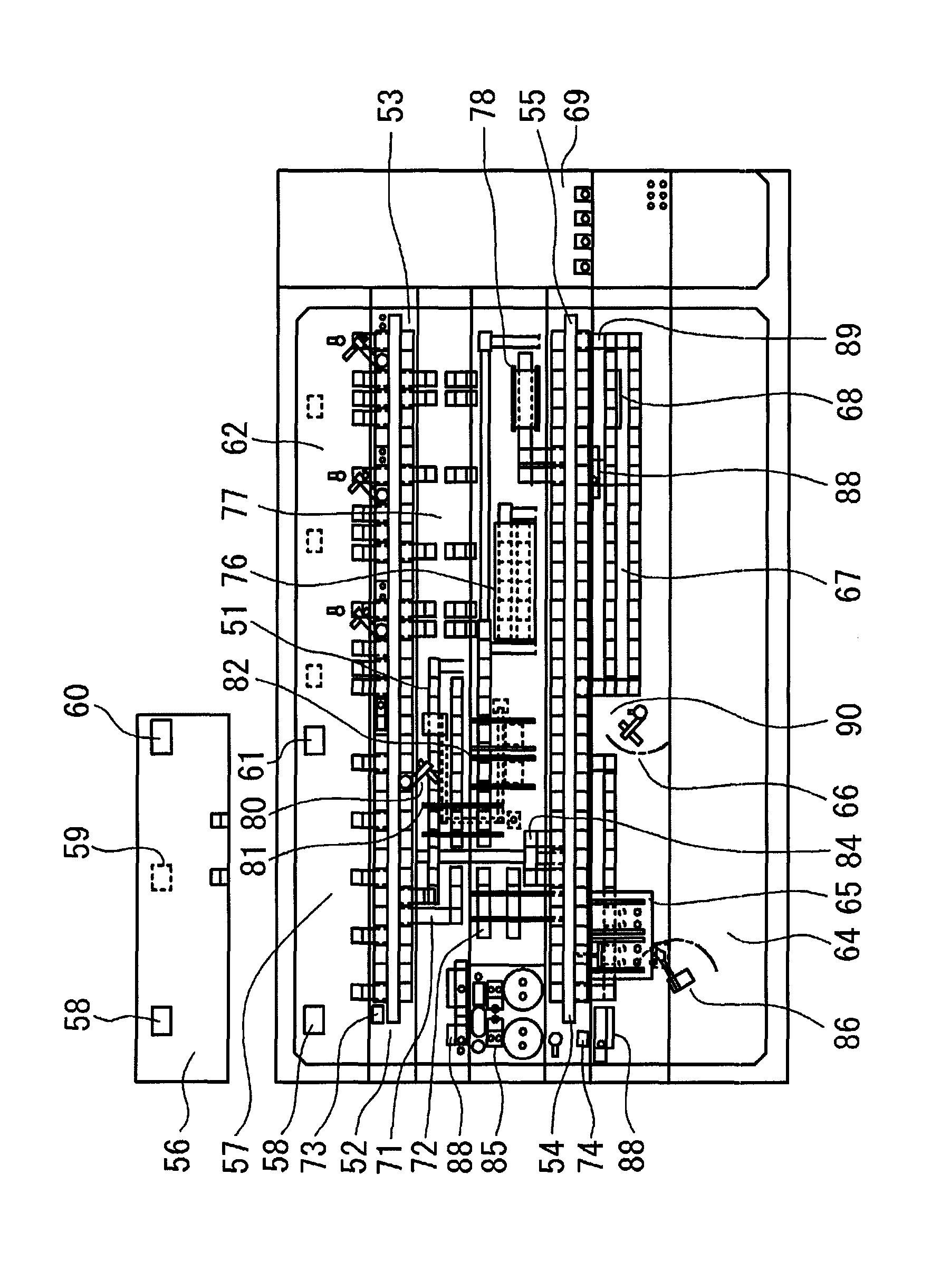 Method of manufacturing cast metal products, and manufacturing plant