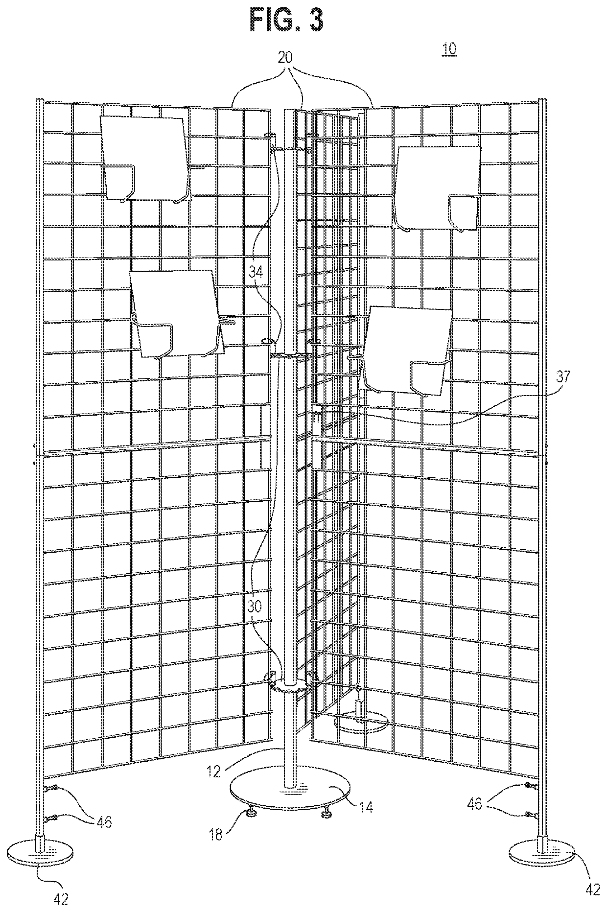 Portable display stand having multiple configurations and is capable of tool-free assembly