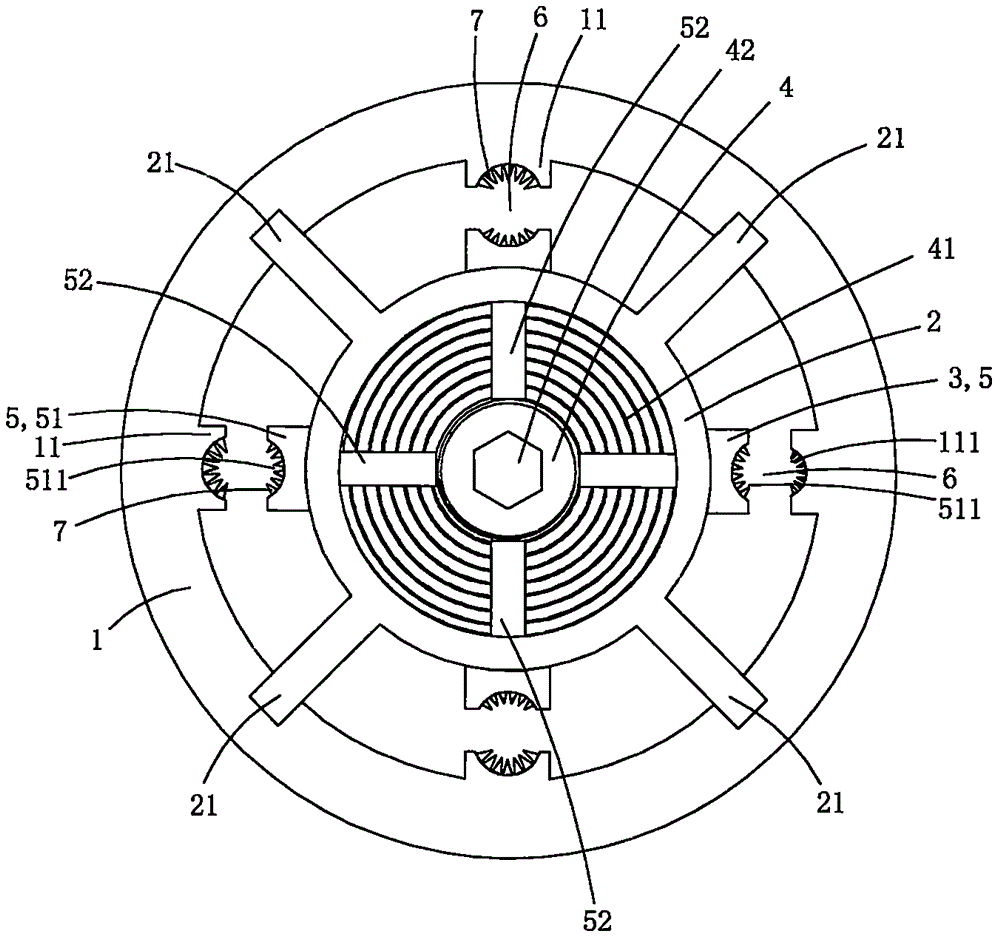 Improved connecting power fitting