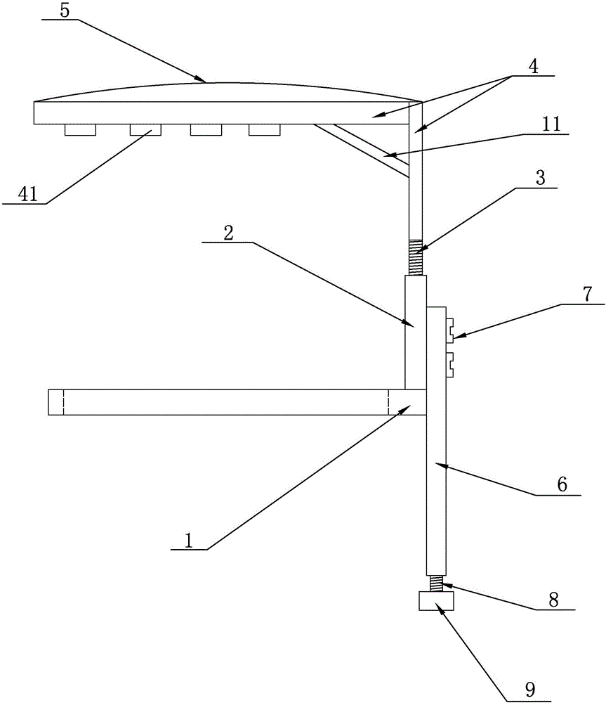 Flowerpot sun-shading device