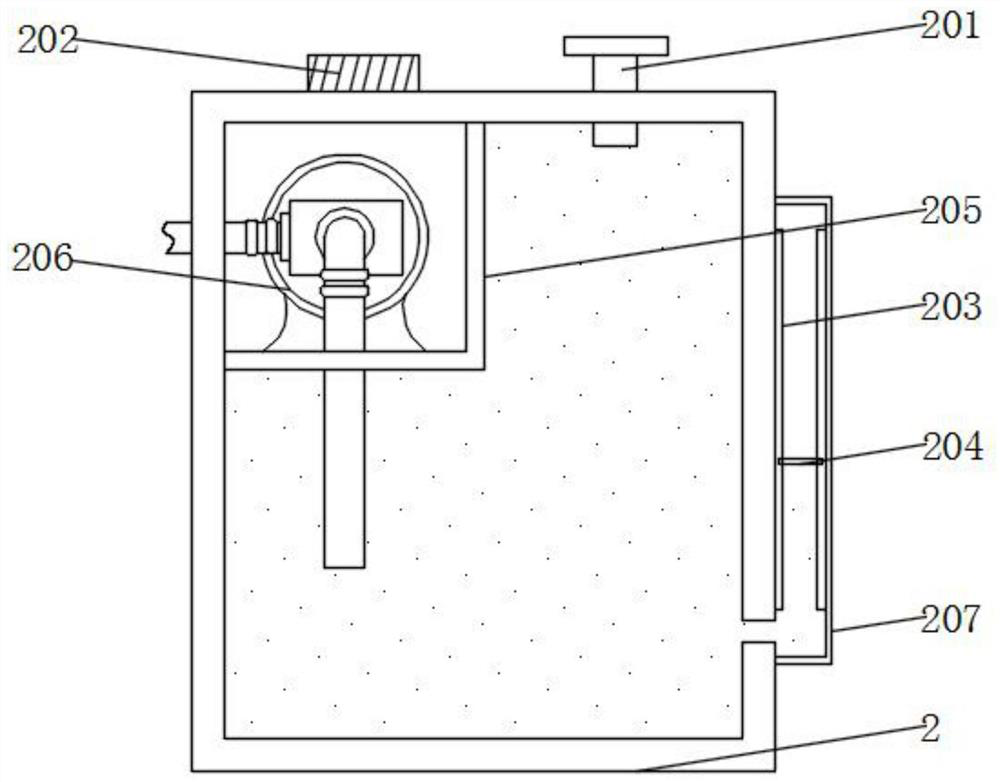 Angle steel clamp with automatic lubricating function