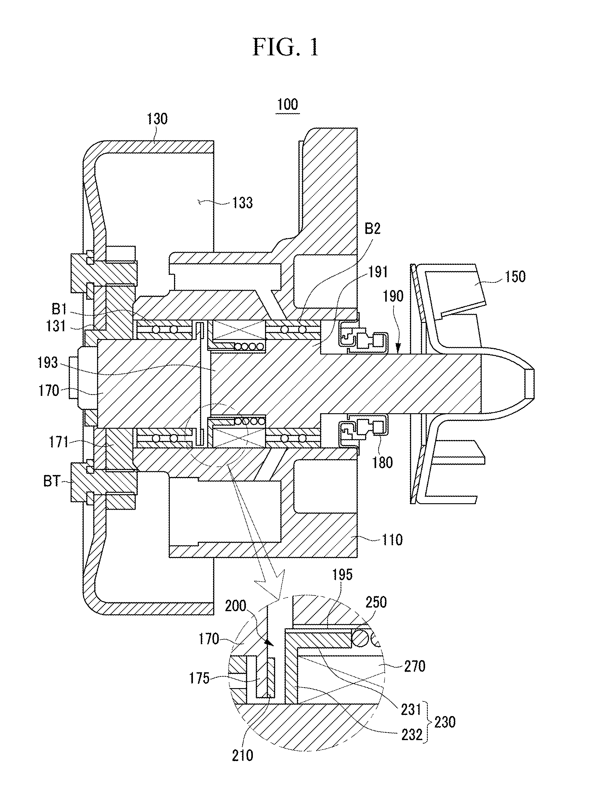 Water pump for vehicle
