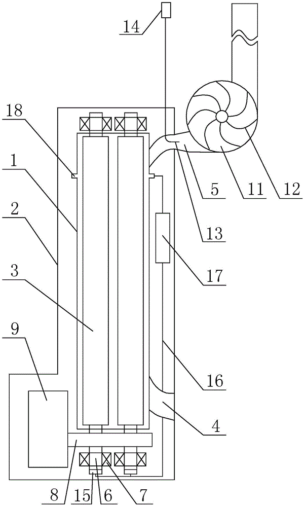 Submersible water pumping device