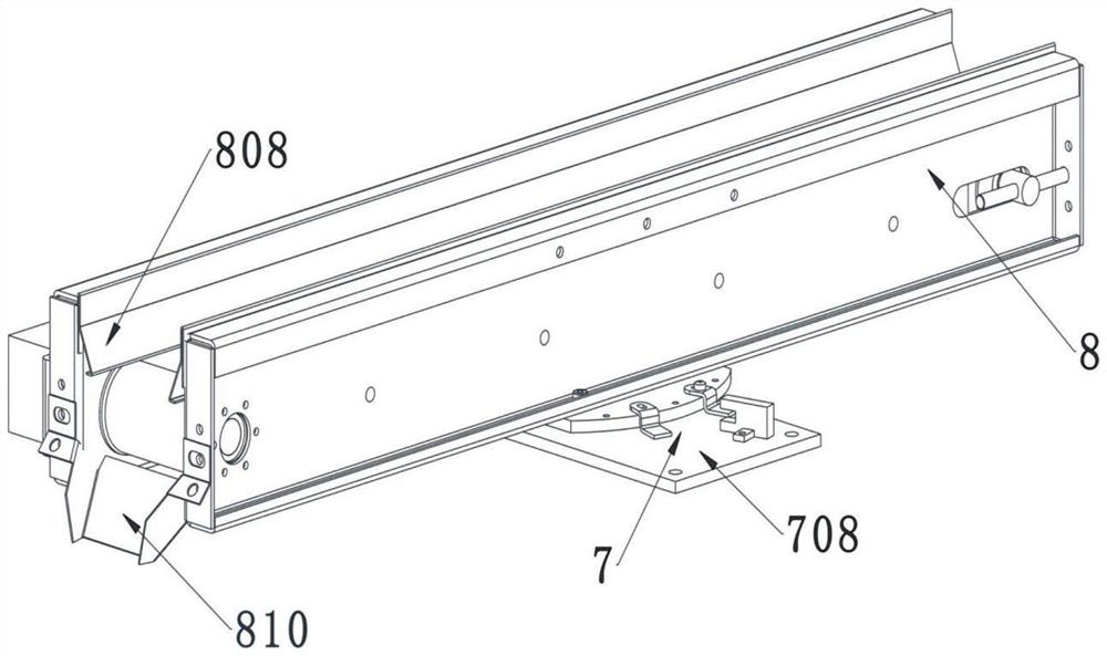 A material automatic transfer conveying device and its control method