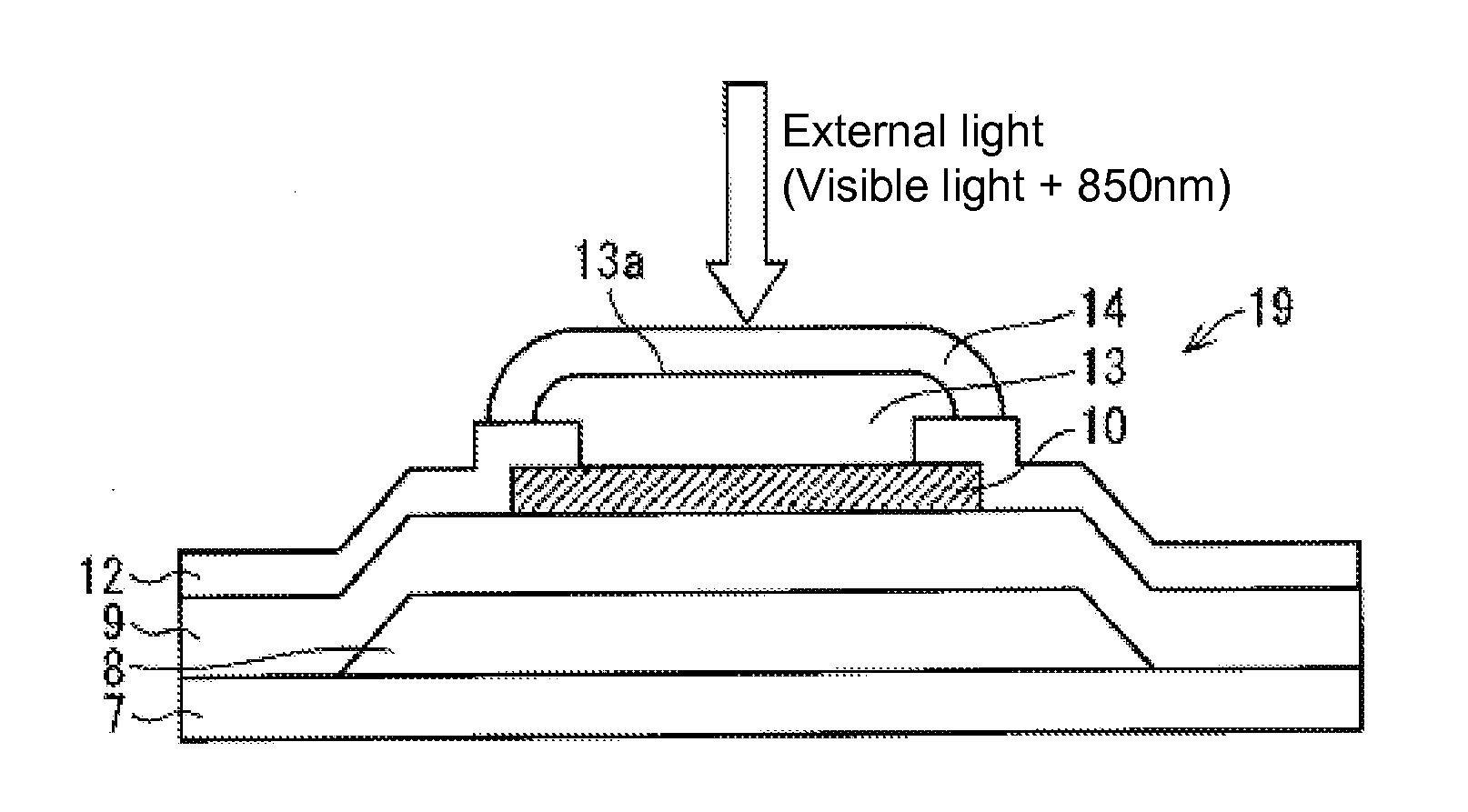 Photodiode and manufacturing method for same, substrate for display panel, and display device