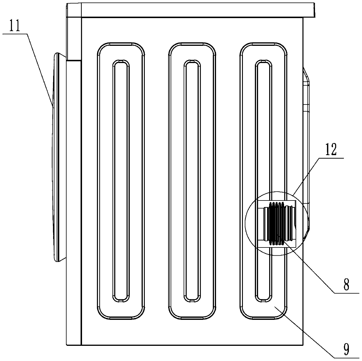 Filter device, method for judging blocking degree of filter device, cleaning method and washing machine