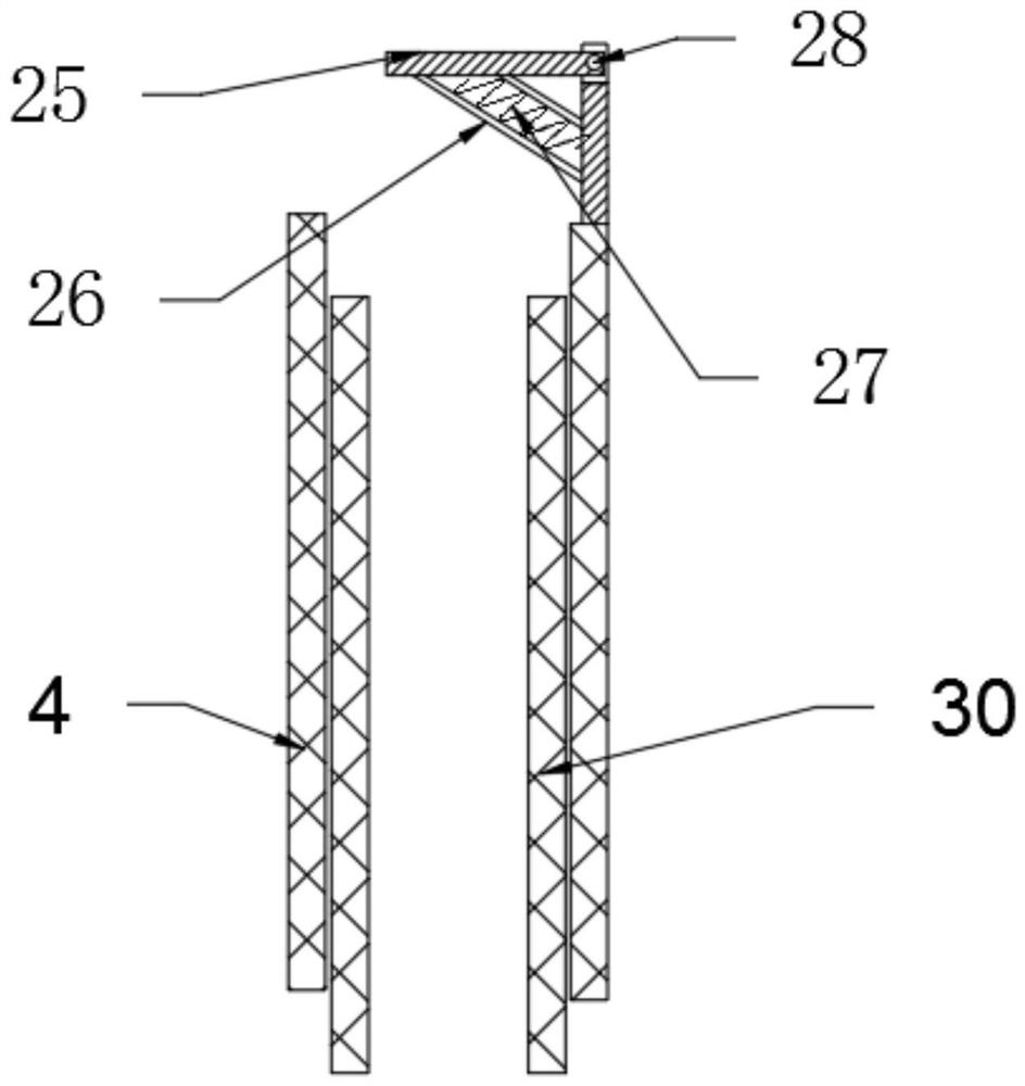 Sewage purification treatment device for factory discharge