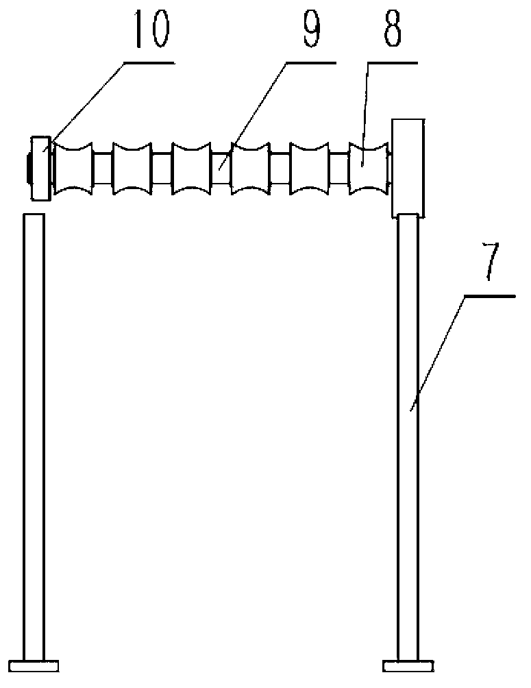 Corpus-fibrosum-fraction-changeable gum dipping device