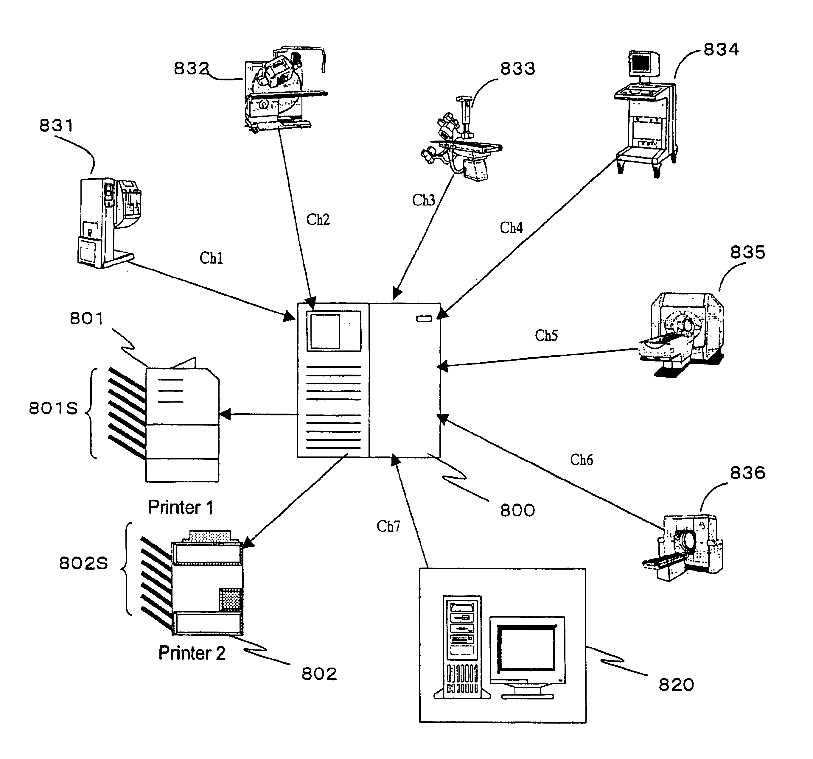 Method and apparatus for processing image output