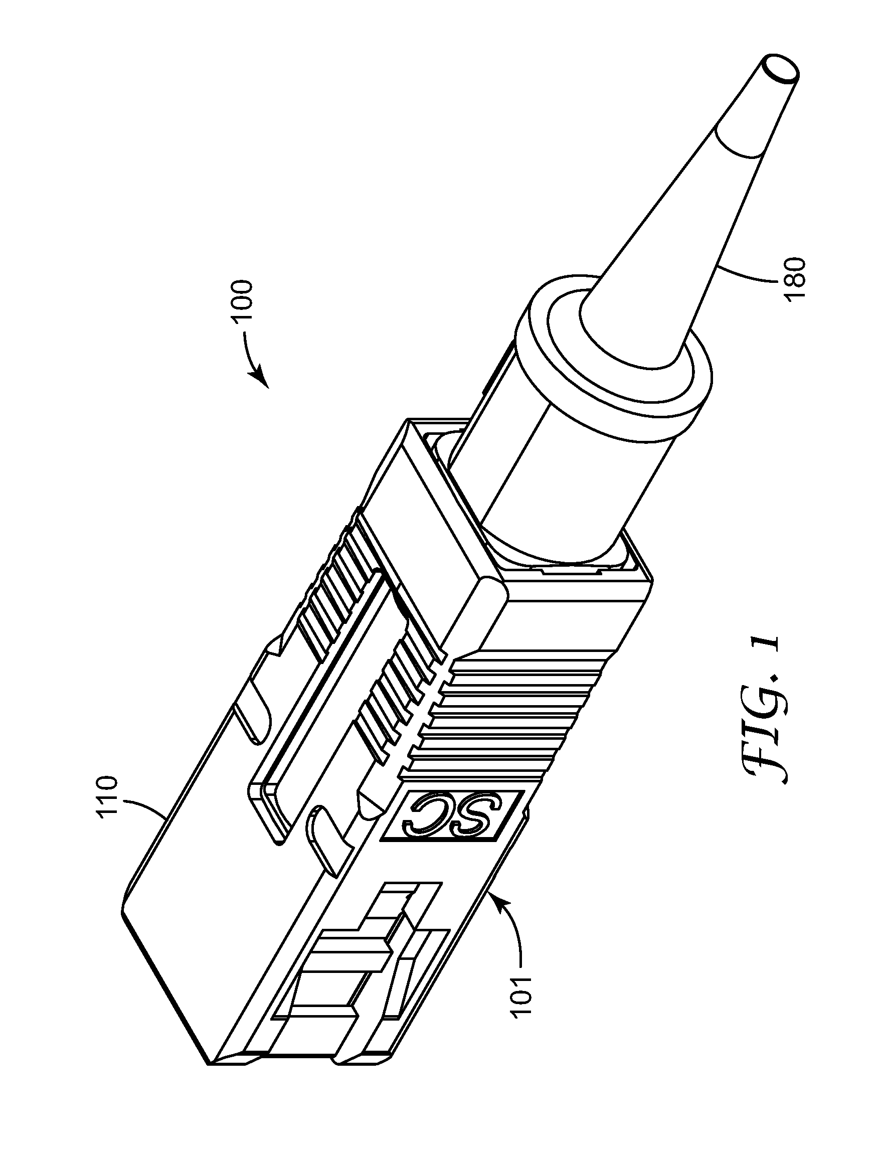 Fiber termination platform for optical connectors