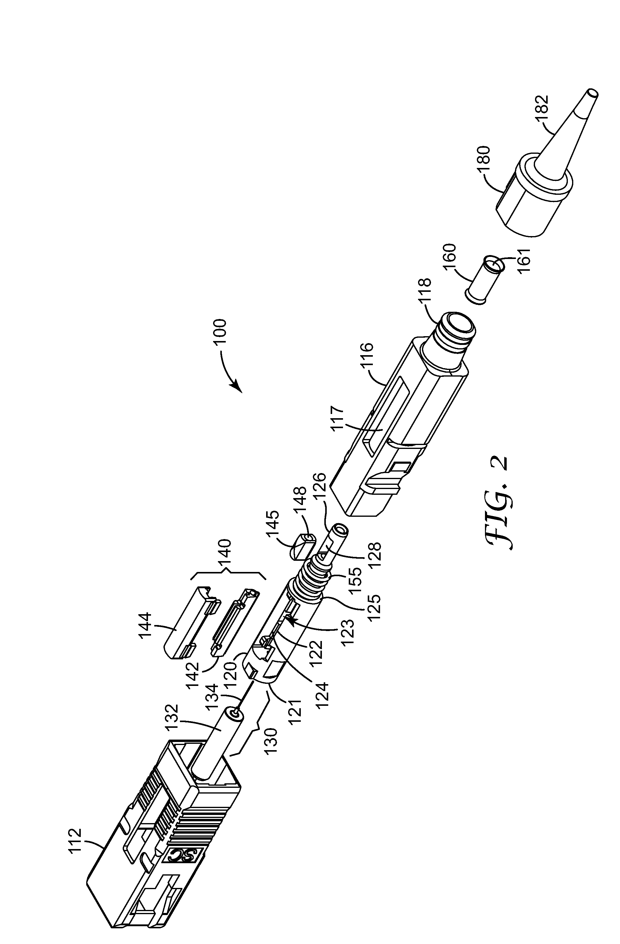 Fiber termination platform for optical connectors