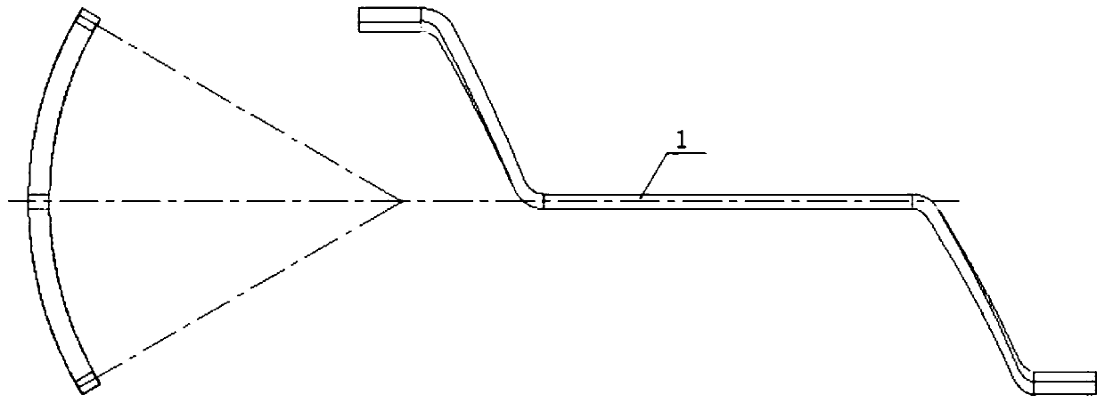 Double-layer winding wire embedding method