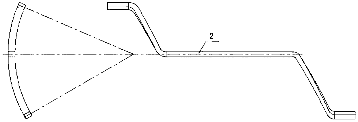 Double-layer winding wire embedding method