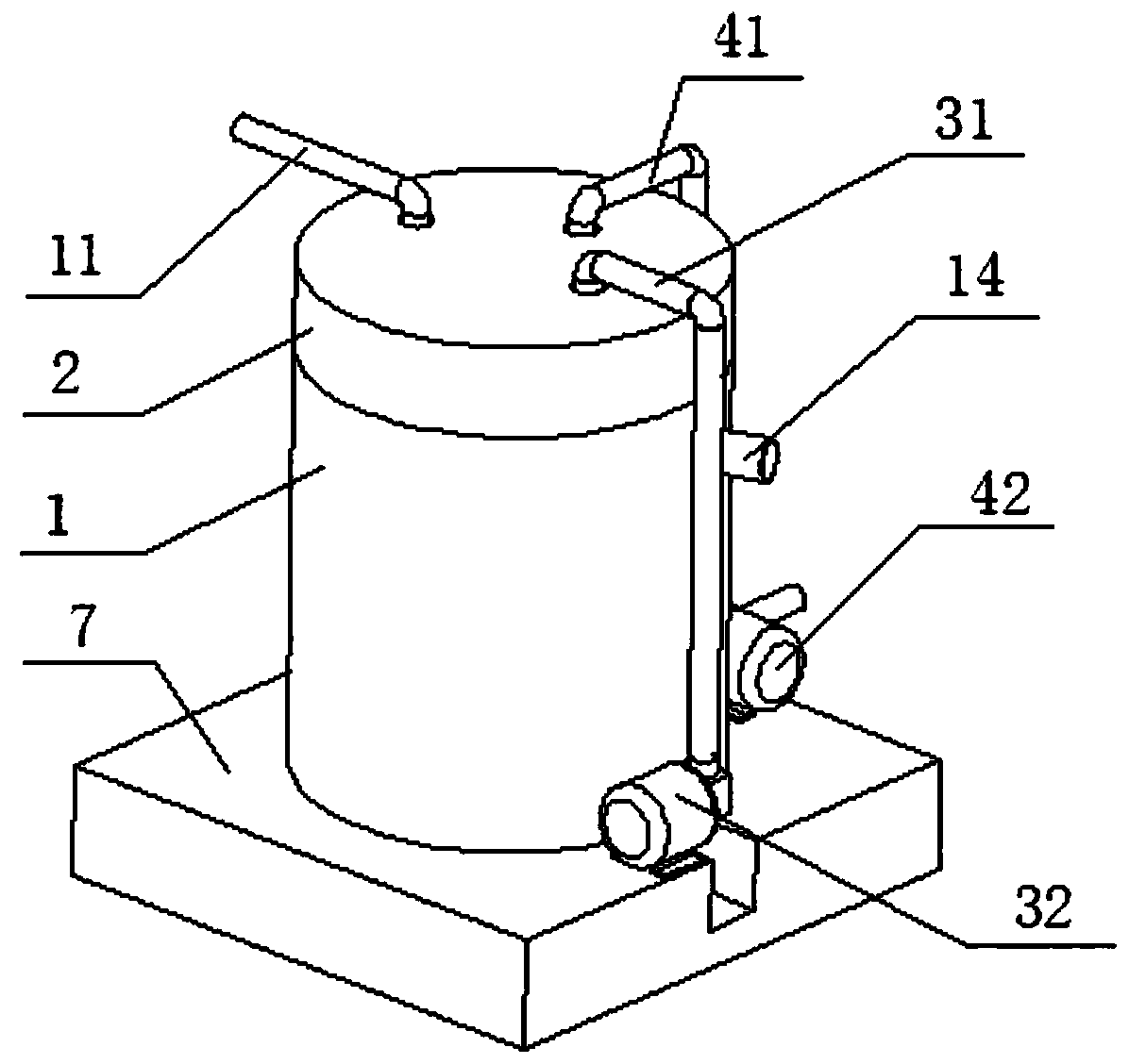 Automobile tail gas purification system and purification method thereof