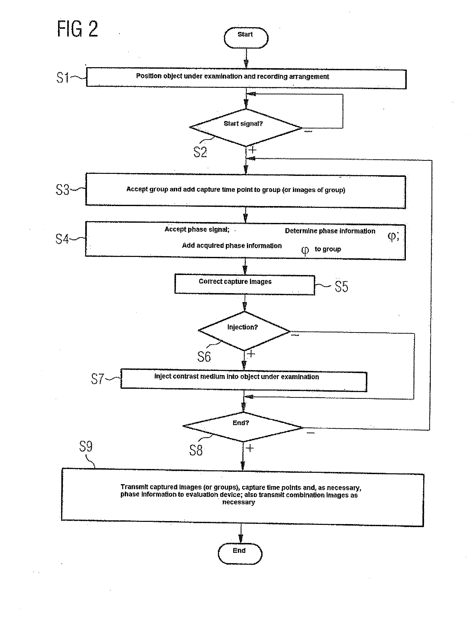 X-ray device having a dual energy mode and method to analyze projection images detected in the dual energy mode