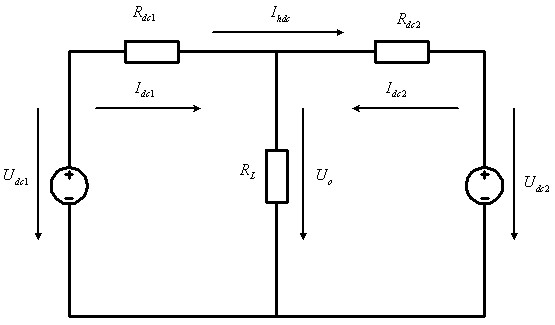 DC (direct current) loop-current suspension device for inverter parallel system