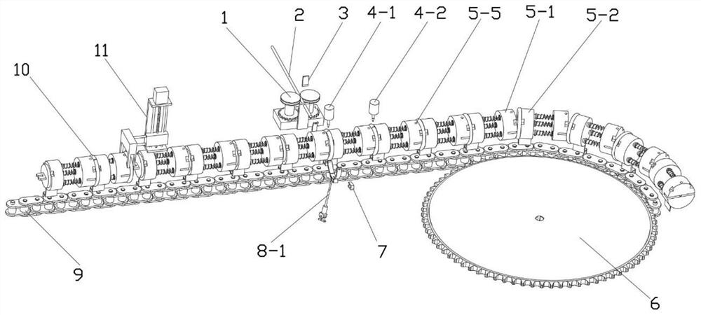 Automatic forming glue dispenser