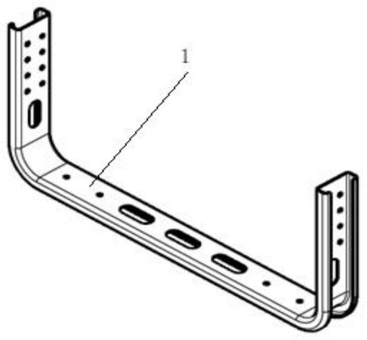 Battery bracket for new energy vehicle