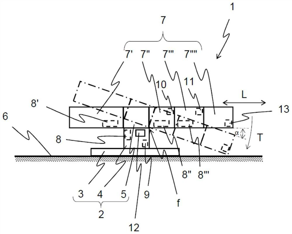 Operating table and method for controlling operating table