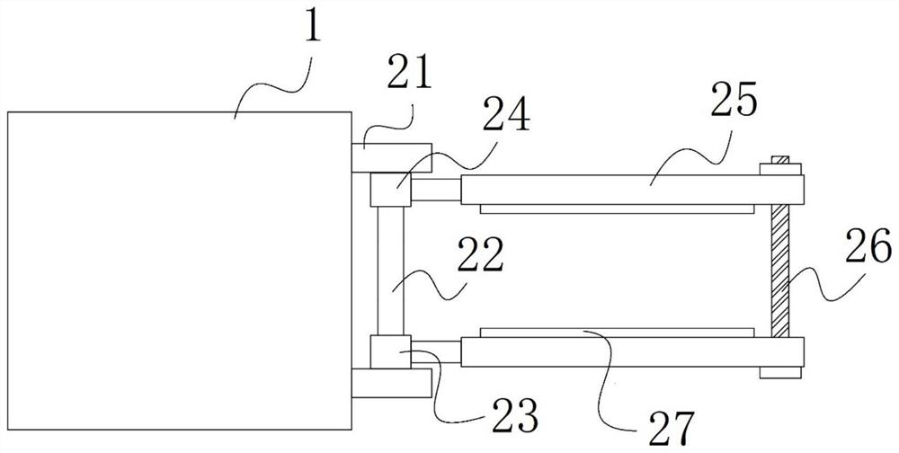 Improved road and bridge rubber support shear deformation detection device