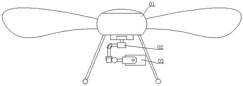 Hyperspectral rotating mirror scanning imaging system and imaging method based on rotor UAV