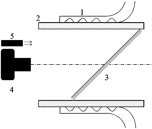 Method and device for measuring the contact surface of rotating shaft lip-shaped sealing member