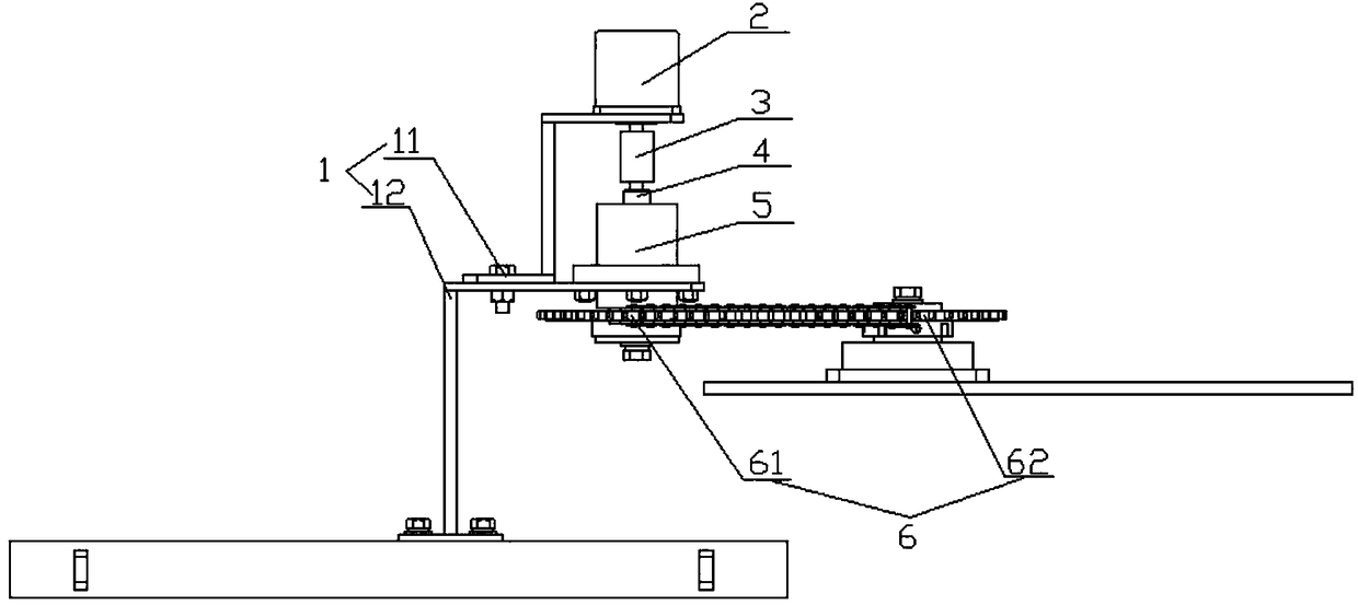 Support frame device capable of improving eccentricity problem of encoder