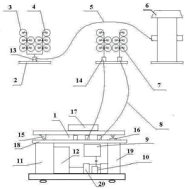 Jacking type hydraulic substation system