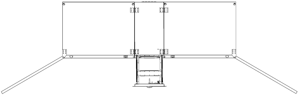 Two-driven-by-one comprehensive automatic vending machine