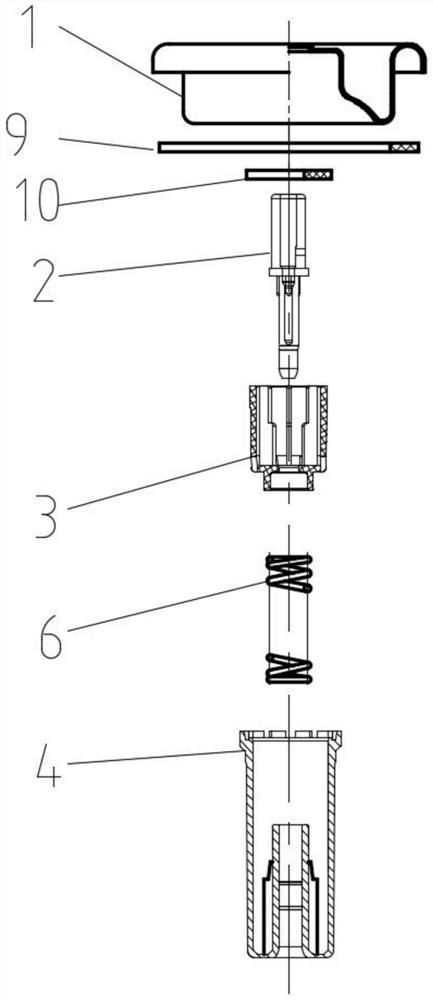 Fixed-amount spray valve