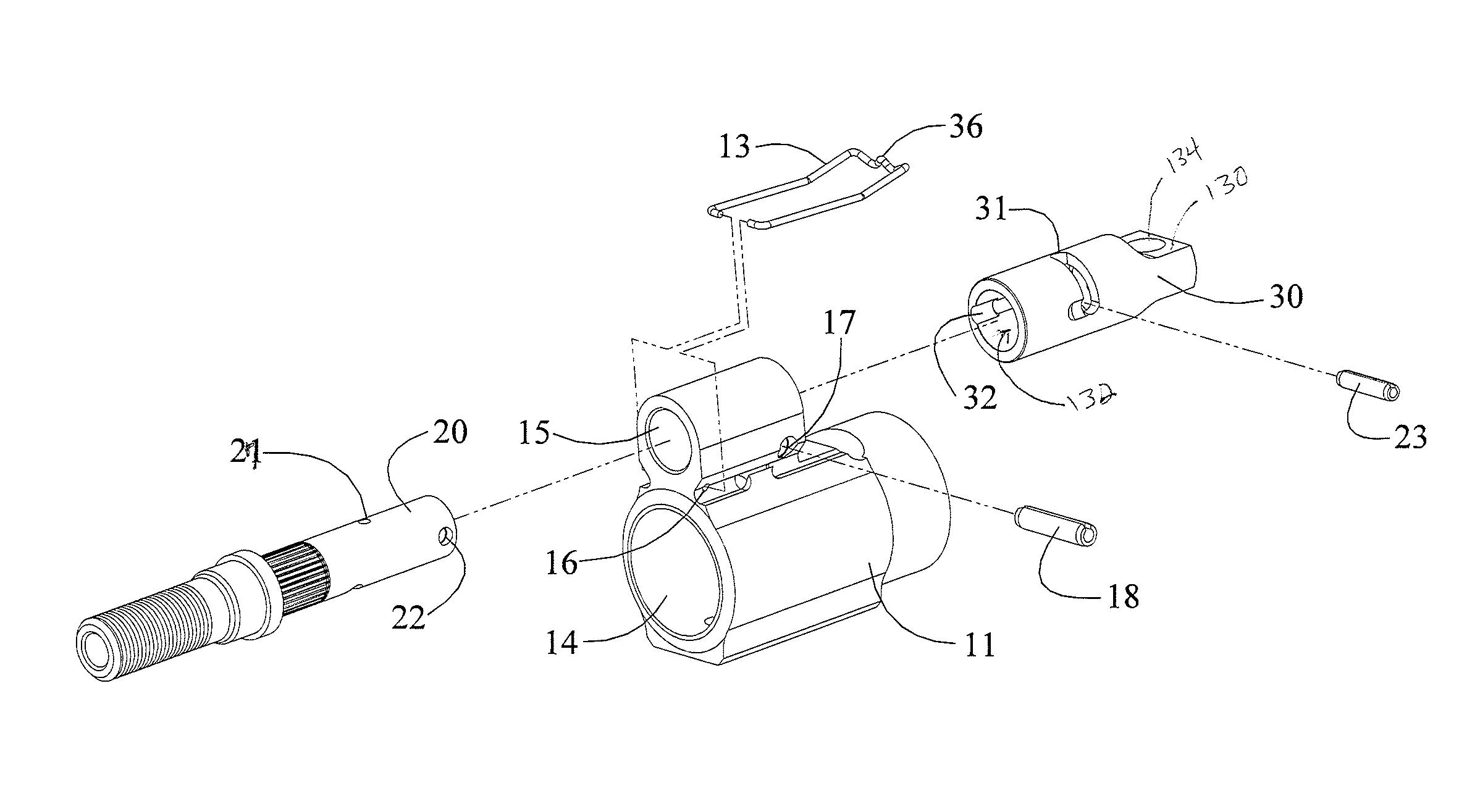 Adjustable gas block for a gas operated firearm