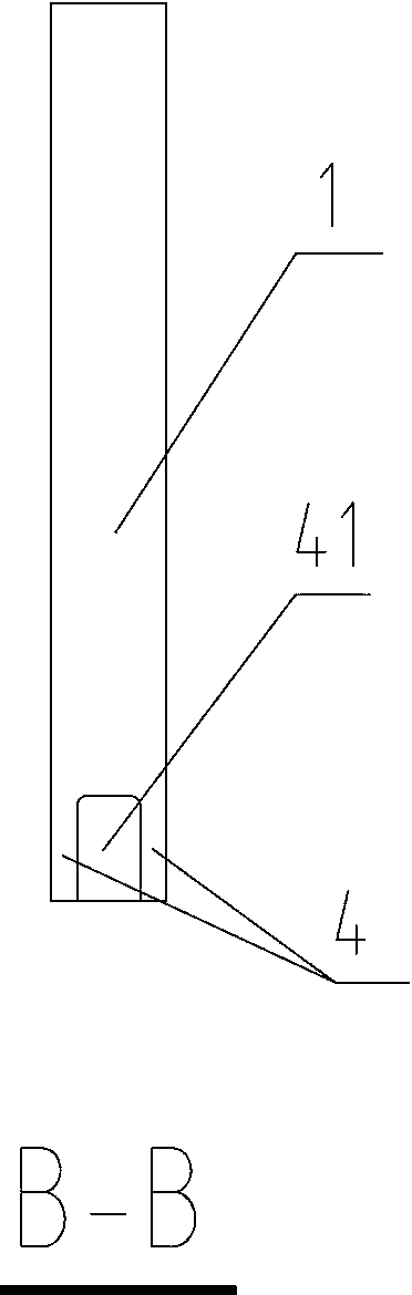 A prefabricated shear wall with cast-in-place connection