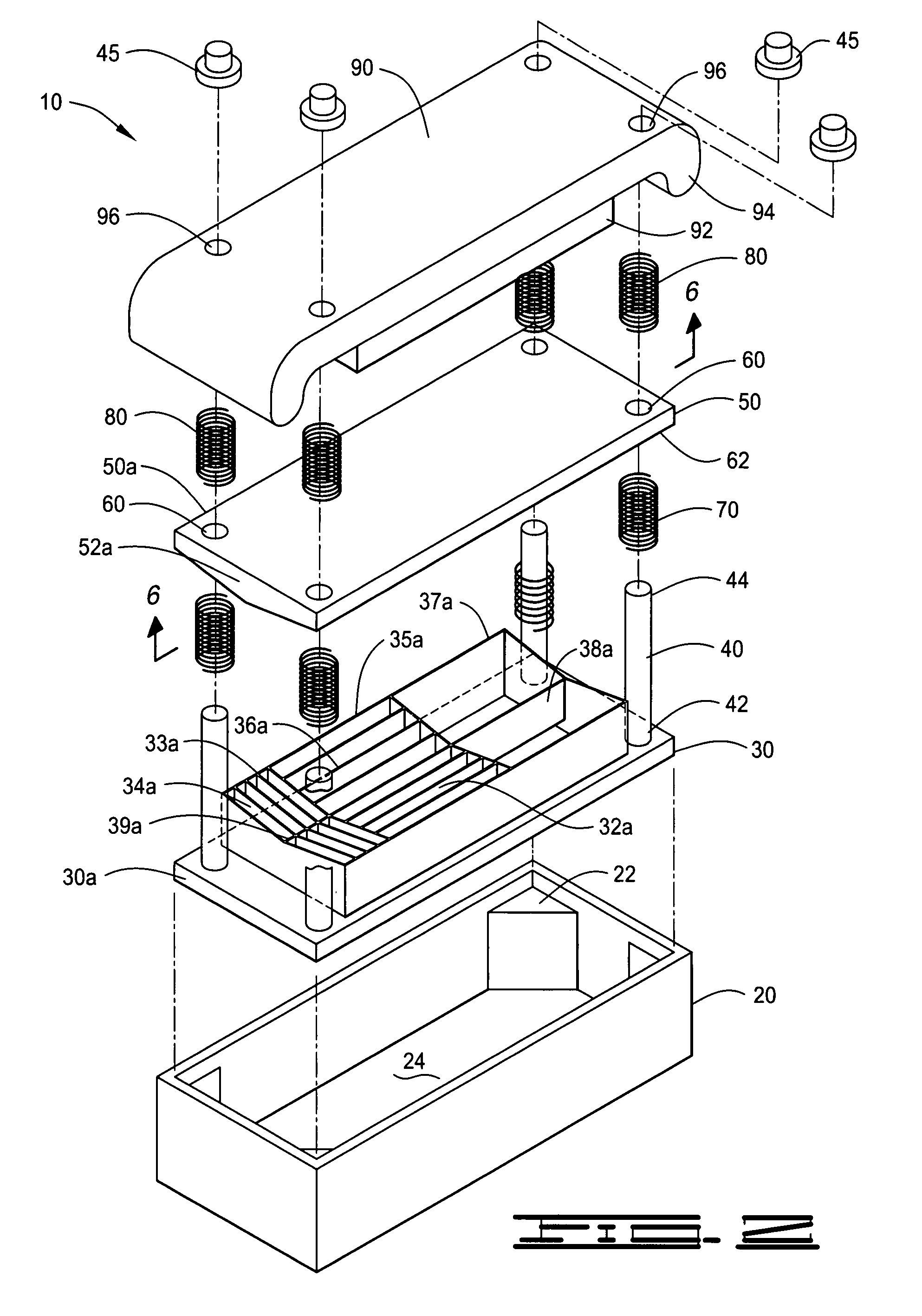 Vegetable cutting device for producing interlocking shaped consumable vegetable objects
