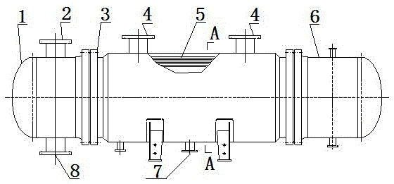 Thermal mixing heat network heater