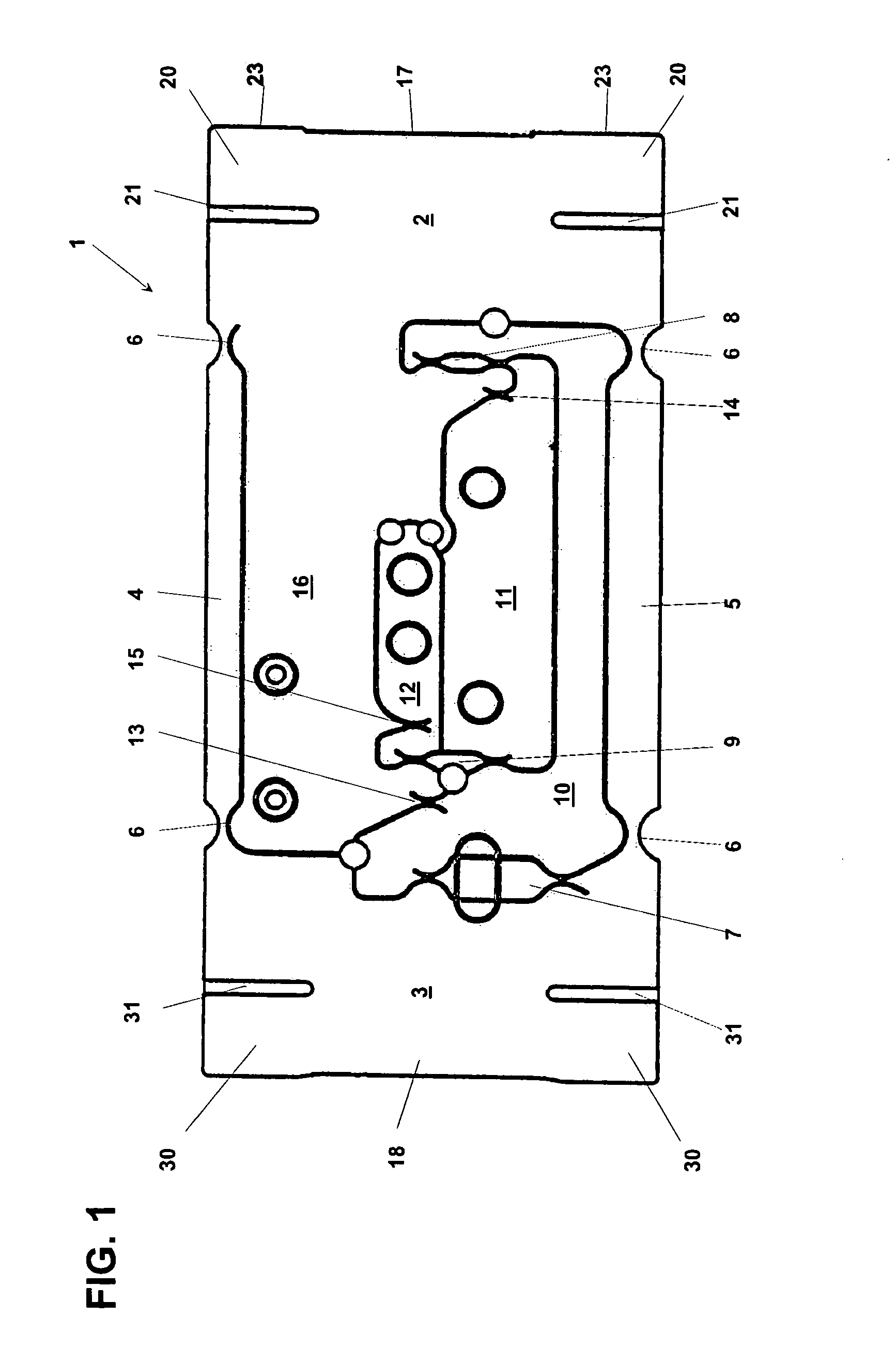 Fastening arrangement of a force-transmitting device
