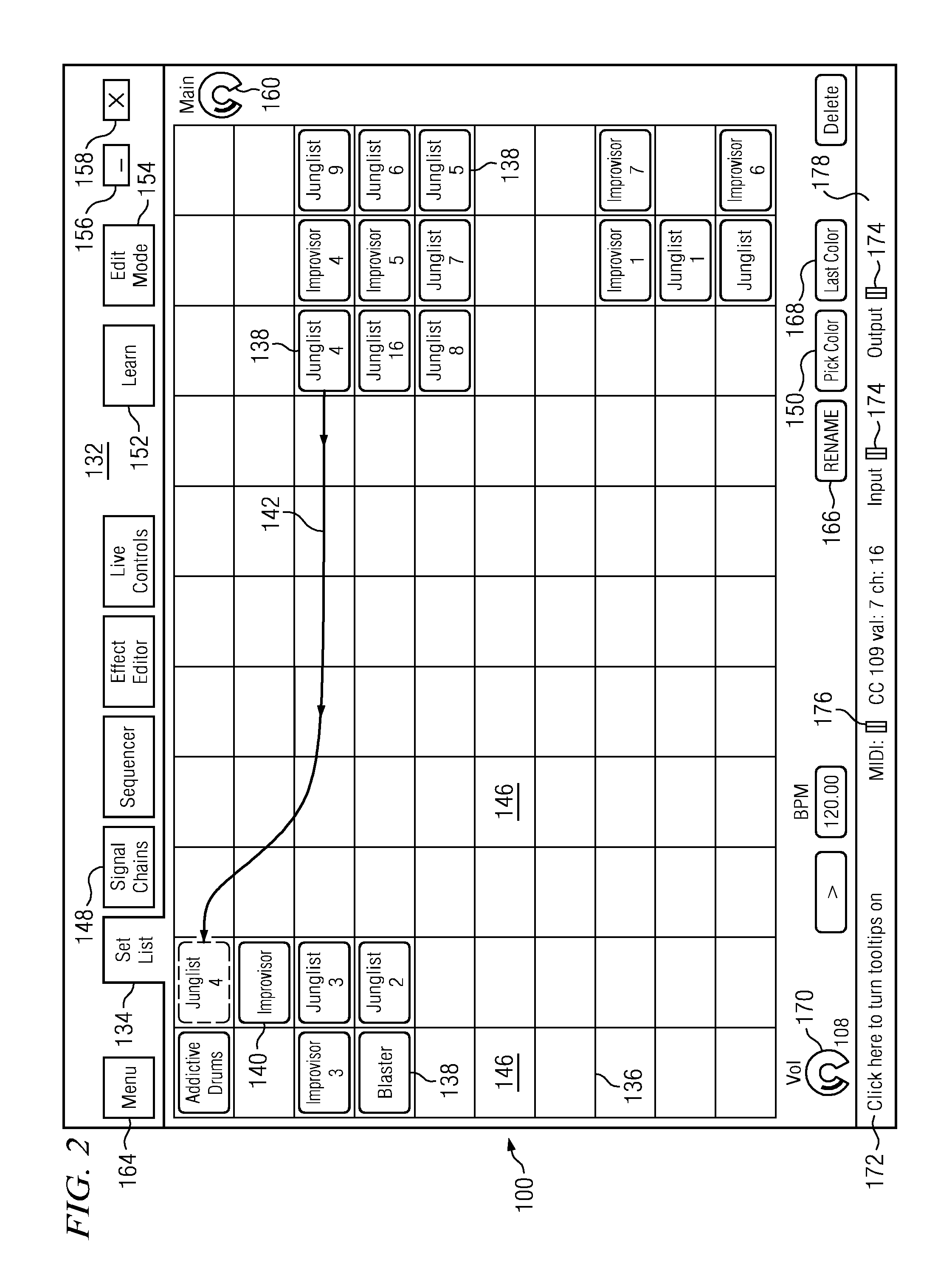 Universal music production system with multiple modes of operation
