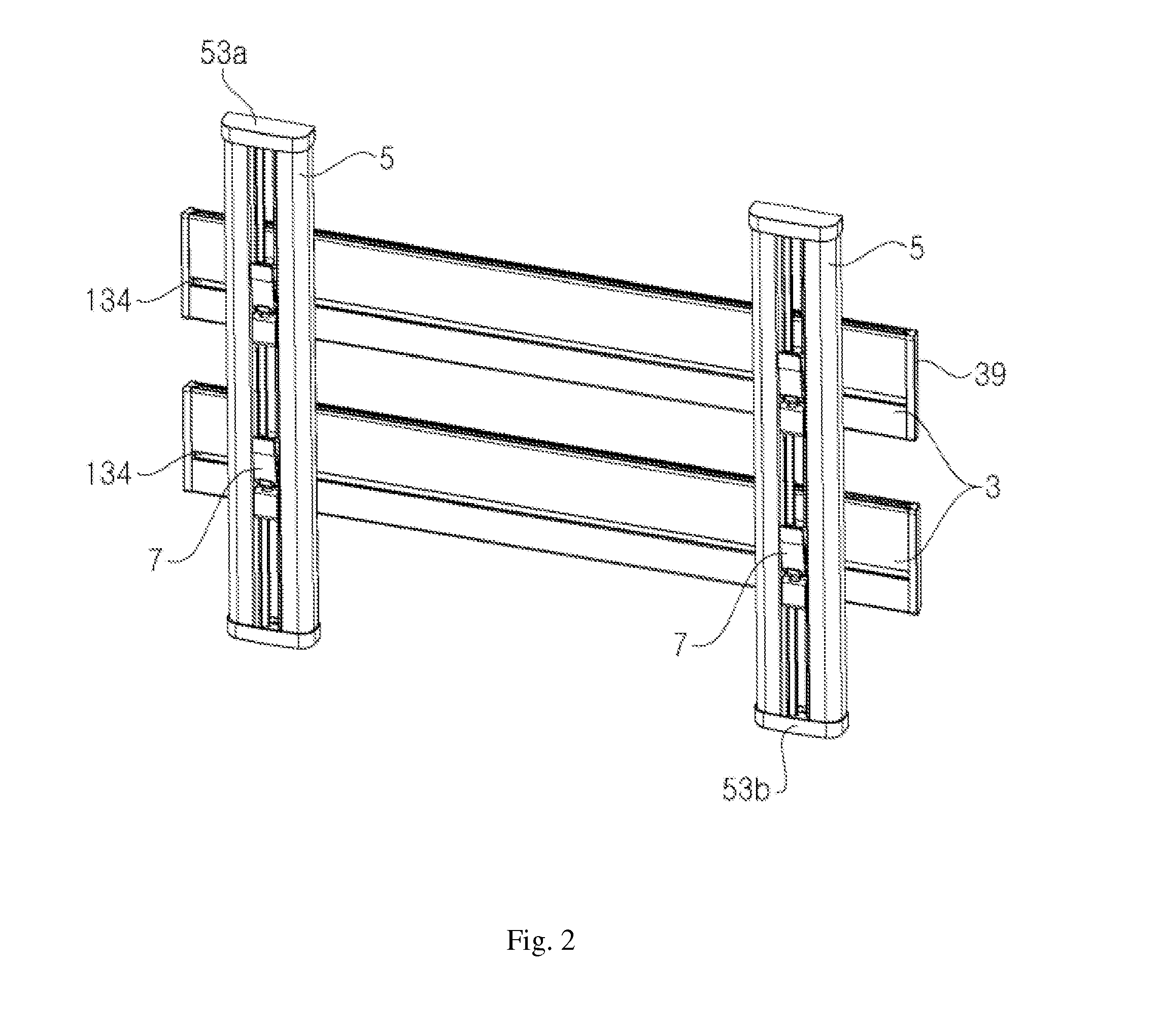 Hanger panel and hanger device using the same