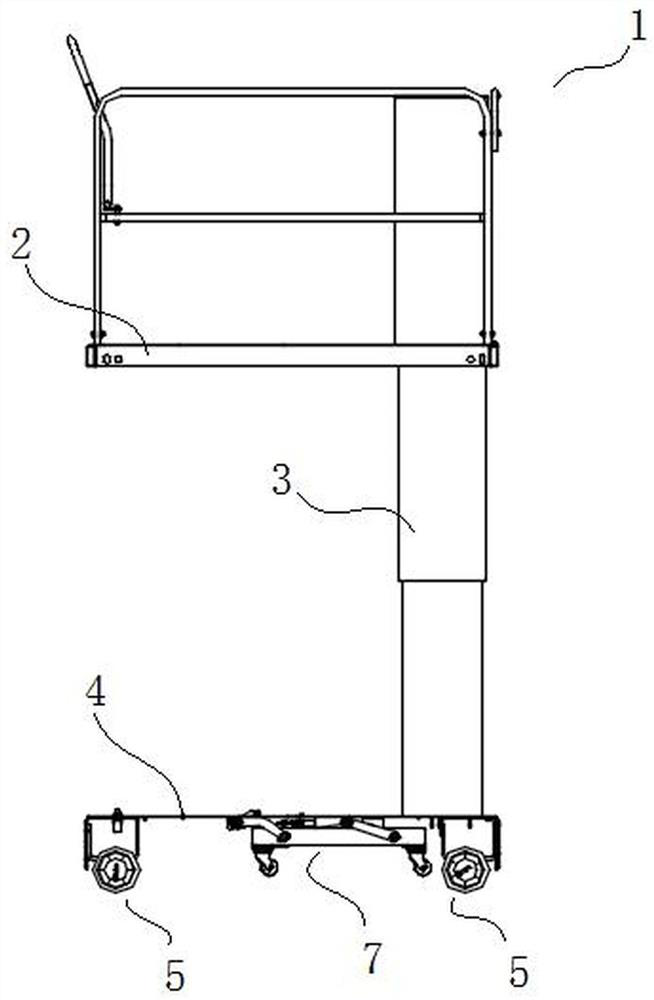 Wheelbase adjusting device and fruit and vegetable picking machine