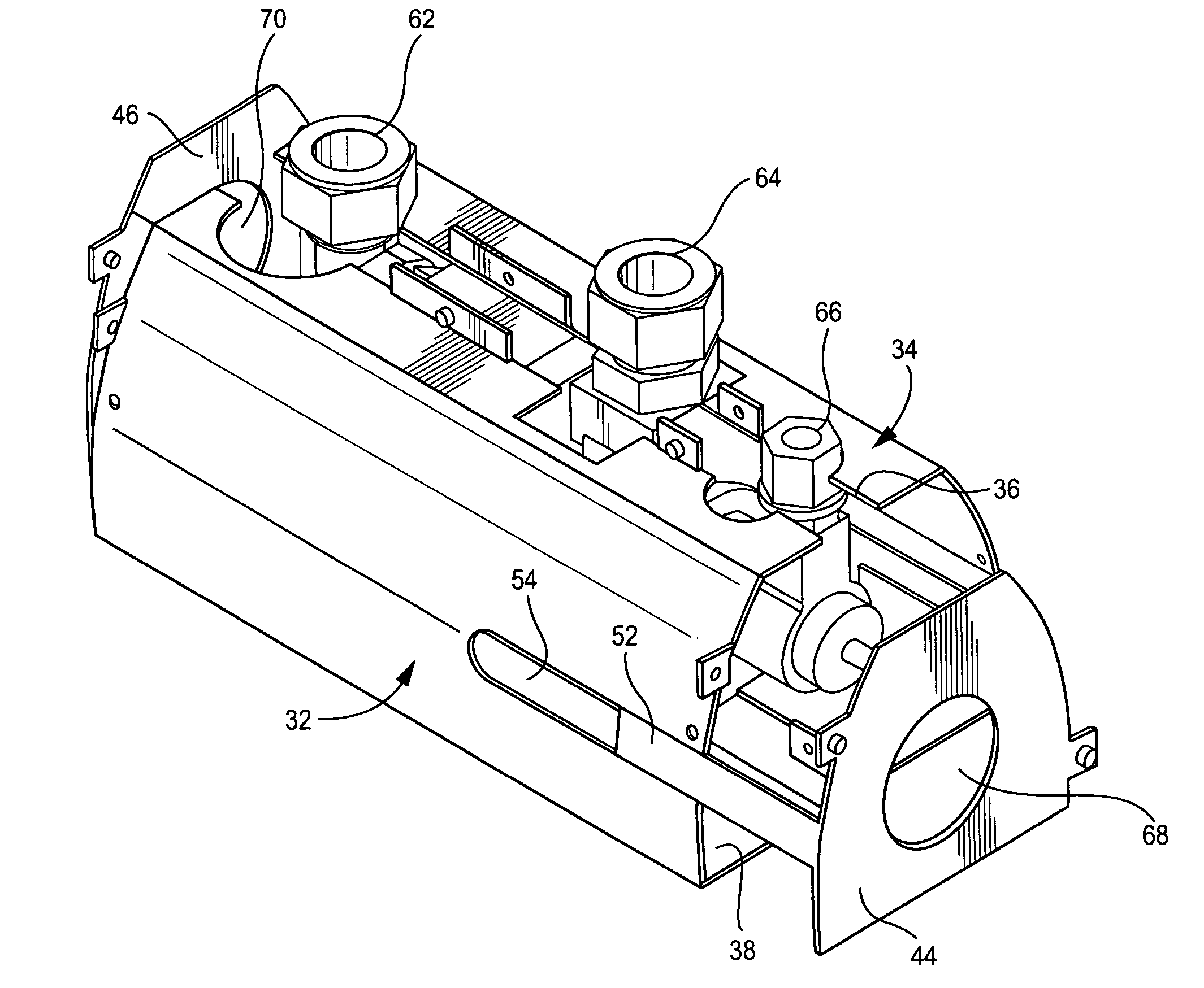 Air cooling apparatus for a purge valve