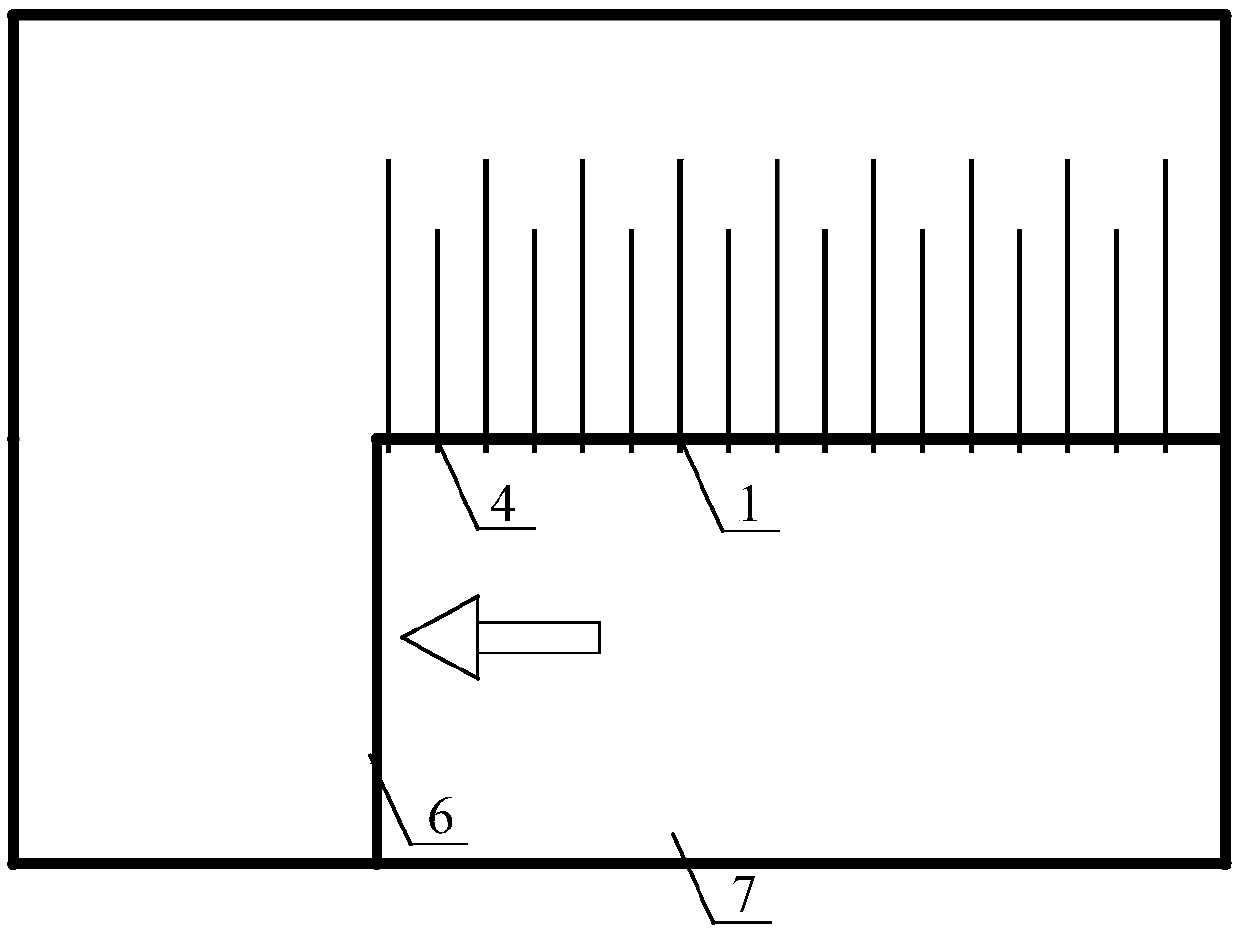 Top coal leakage and puking preventing method for tunneling and heading in extremely soft thick coal seam coal roadway of sliding tectonic zone