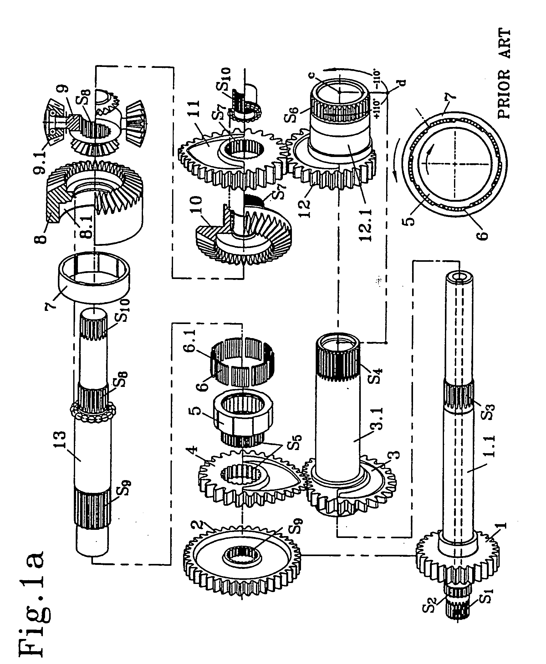 All gear infinitely variable transmission