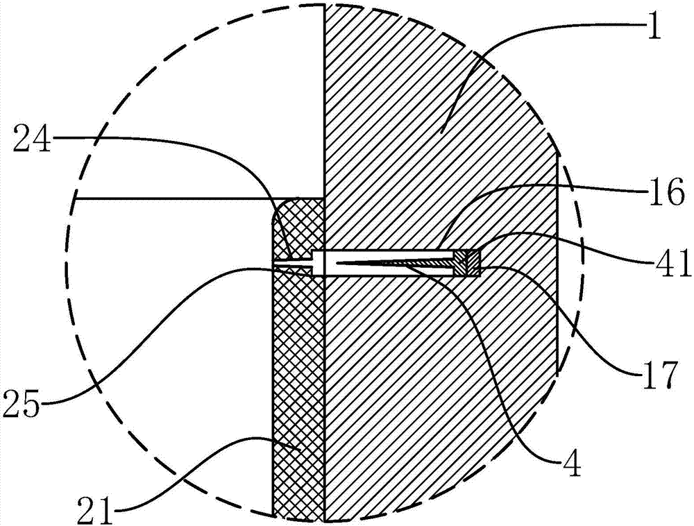 Safe and efficient membrane rupture device for obstetrics and gynecology department and application method thereof