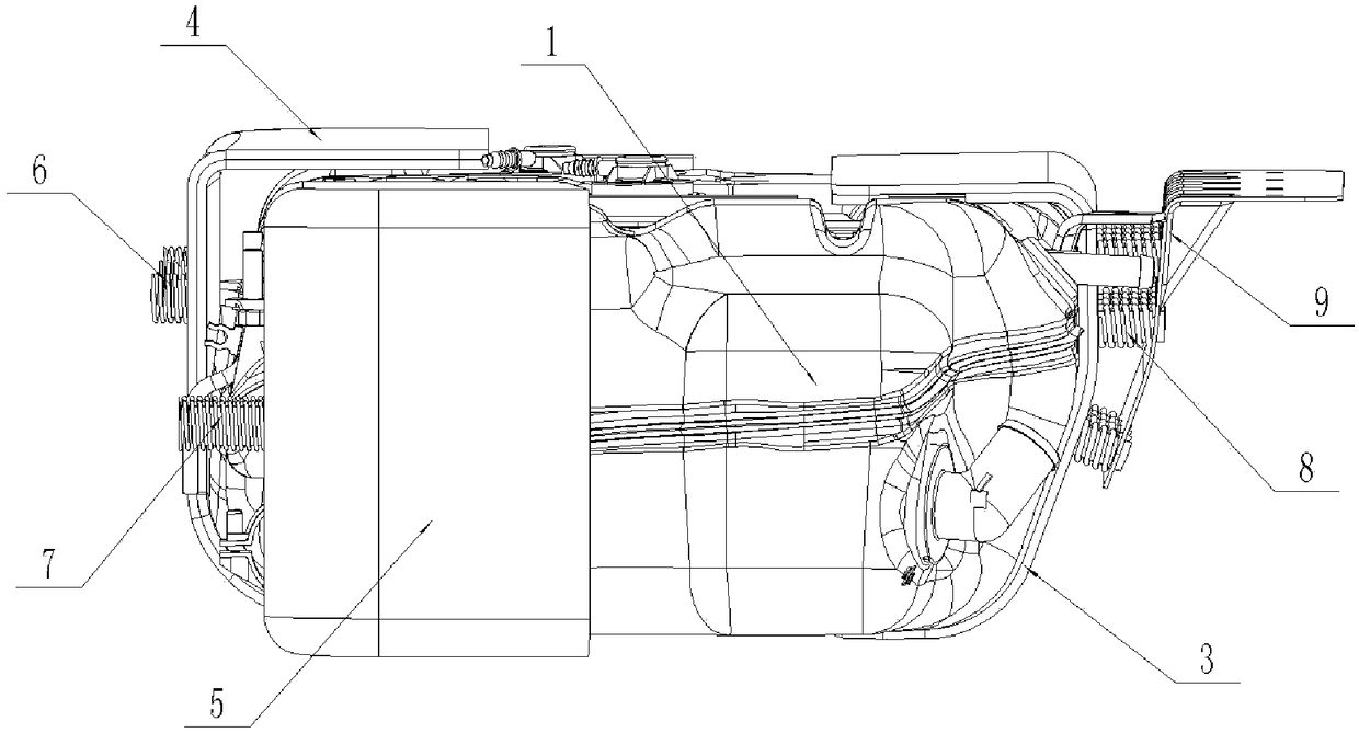 Fuel tank assembly and vehicle