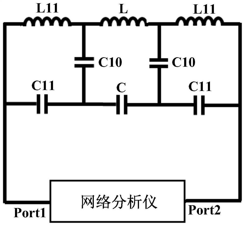 Synthetic PT symmetric system realized based on passive single resonance coil