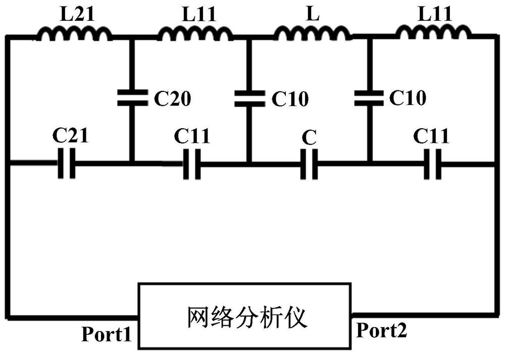 Synthetic PT symmetric system realized based on passive single resonance coil