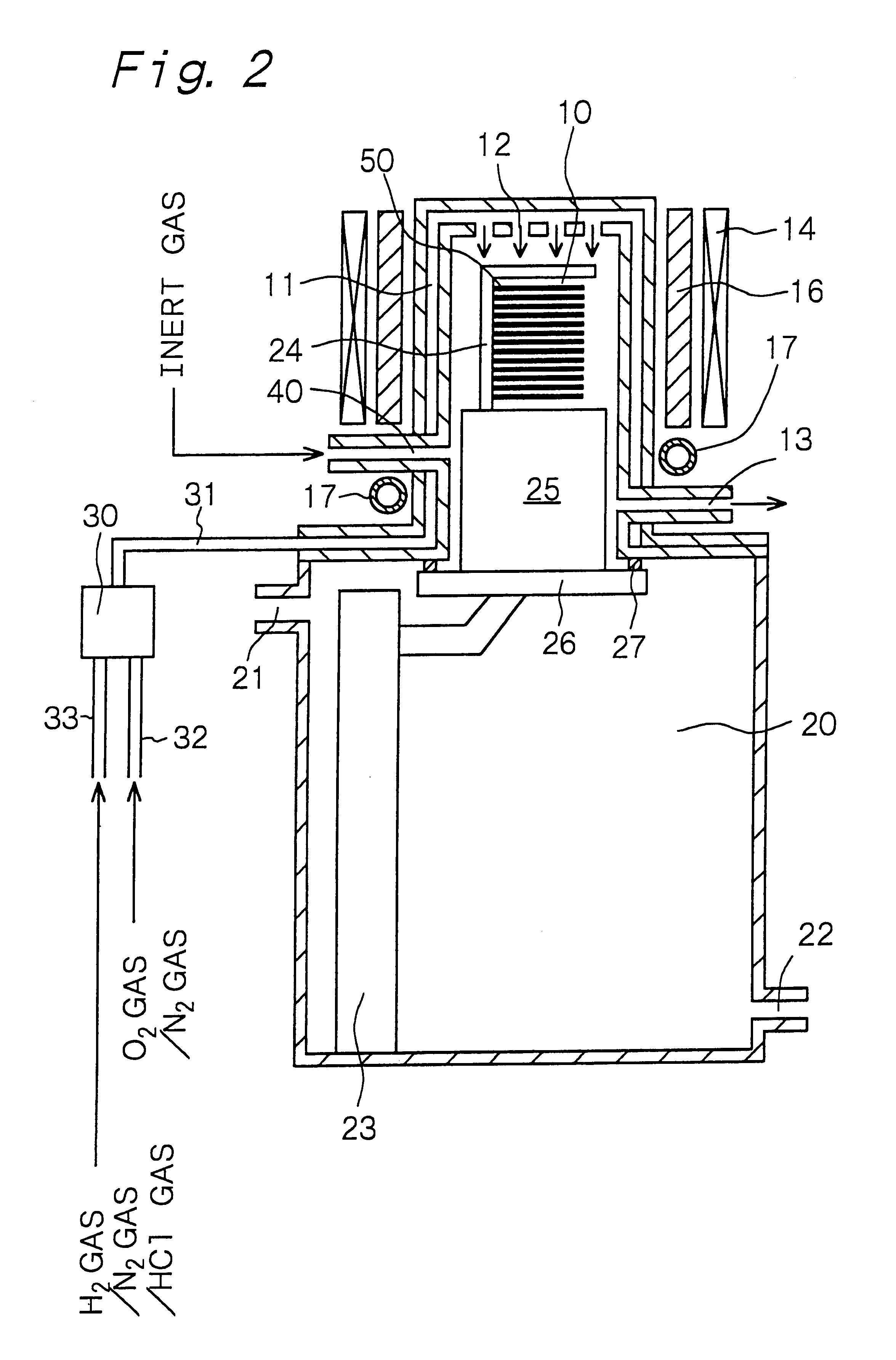 Apparatus for forming silicon oxide film and method of forming silicon oxide film