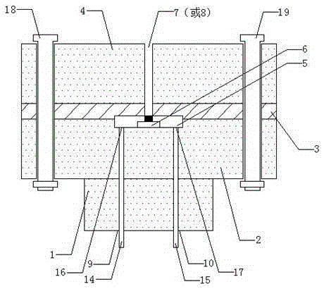 Quartz crystal microbalance detection device