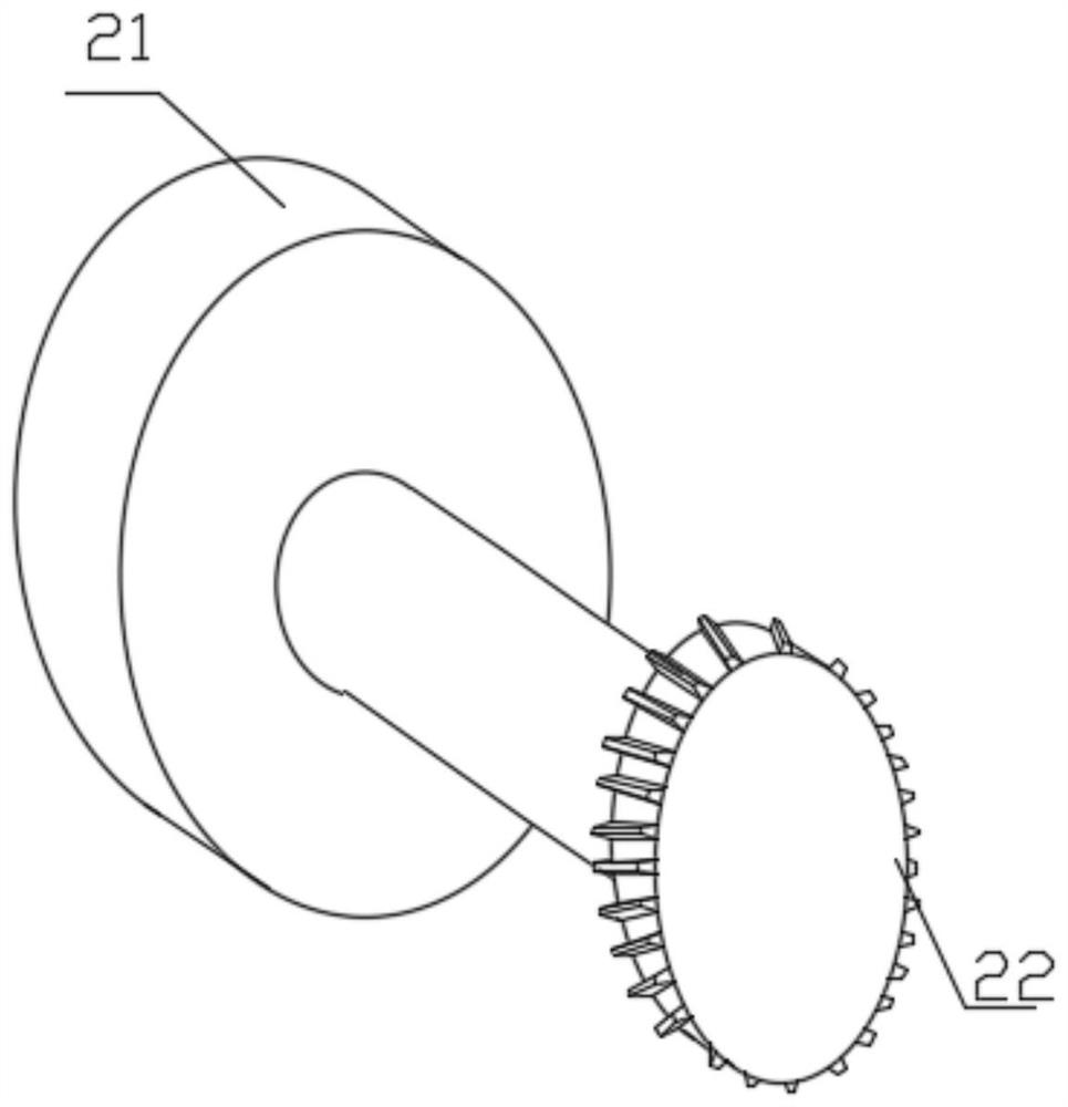 Backstop device and transmission equipment for gypsum board transmission